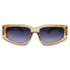 Ochelari de soare unisex Matteo Ferari, rama maro