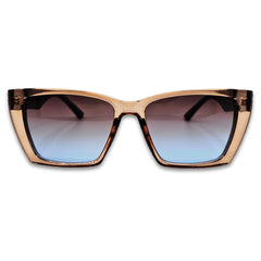 Ochelari de soare pentru femei Matteo Ferari cu lentile maro, UV400