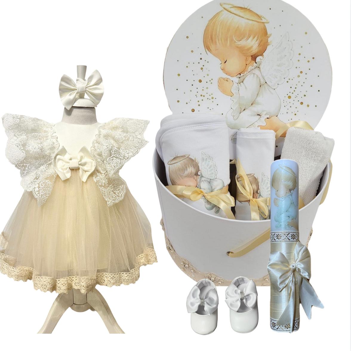 Trusou botez fete – Angel protect me