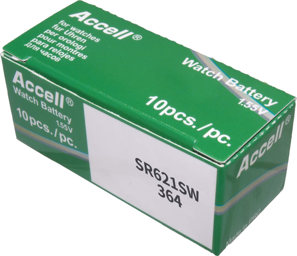 Baterii Accell 364, SR621 oxid de argint