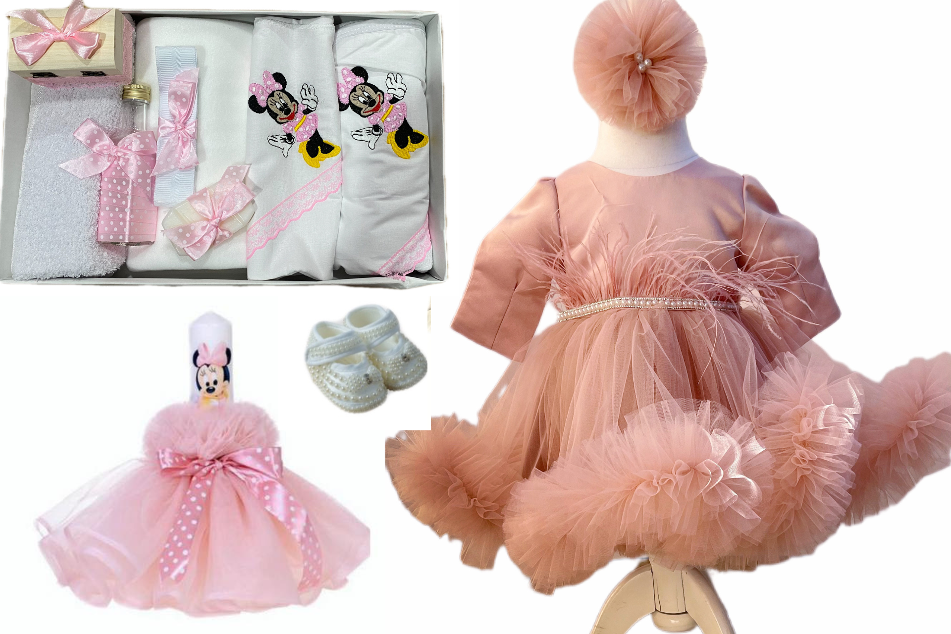 Set botez fete – Rose Lady minnie
