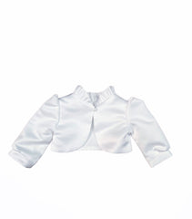 Bolero fetite alb