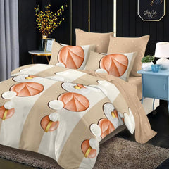 Lenjerie de Pat Bumbac Finet – 6 Piese | Confort ai Eleganta in Dormitorul Tau | COD 0069-CA