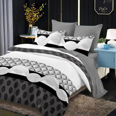 Lenjerie de Pat Bumbac Finet – 6 Piese | Confort ai Eleganta in Dormitorul Tau | COD 0070-CA