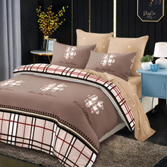 Lenjerie de Pat Bumbac Finet – 6 Piese | Confort ai Eleganta in Dormitorul Tau | COD 0073-CA