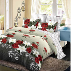 Lenjerie de Pat Bumbac Finet – 6 Piese | Confort ai Eleganta in Dormitorul Tau | COD 0076-CA