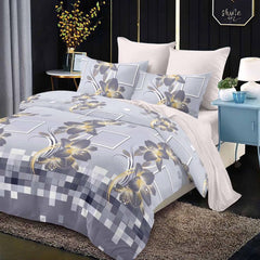 Lenjerie de Pat Bumbac Finet – 6 Piese | Confort ai Eleganta in Dormitorul Tau | COD 0081-CA