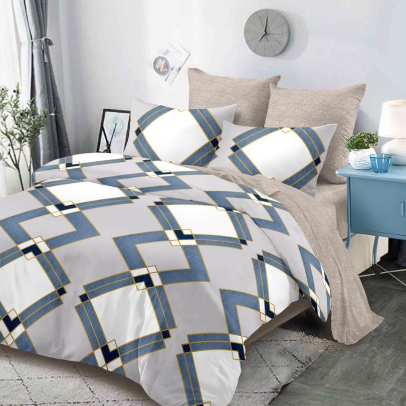 Lenjerie de Pat Bumbac Finet – 6 Piese | Confort ai Eleganta in Dormitorul Tau | COD 0082-CA