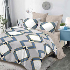 Lenjerie de Pat Bumbac Finet – 6 Piese | Confort ai Eleganta in Dormitorul Tau | COD 0082-CA