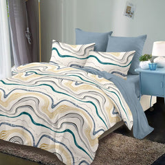 Lenjerie de Pat Bumbac Finet – 6 Piese | Confort ai Eleganta in Dormitorul Tau | COD 0097-CA