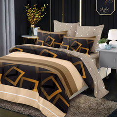 Lenjerie de Pat Bumbac Finet – 6 Piese | Confort ai Eleganta in Dormitorul Tau | COD 0100-CA