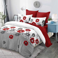 Lenjerie de Pat Bumbac Finet – 6 Piese | Confort ai Eleganta in Dormitorul Tau | COD 0107-CA