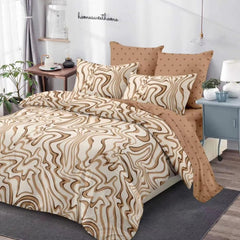 Lenjerie de Pat Bumbac Finet – 6 Piese | Confort ai Eleganta in Dormitorul Tau | COD 0113-CA
