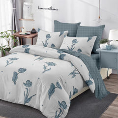 Lenjerie de Pat Bumbac Finet – 6 Piese | Confort ai Eleganta in Dormitorul Tau | COD 0122-CA