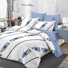 Lenjerie de Pat Bumbac Finet – 6 Piese | Confort ai Eleganta in Dormitorul Tau | COD 0127-CA