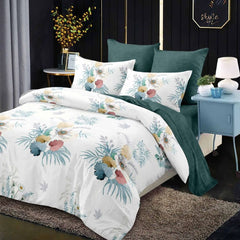 Lenjerie de Pat Bumbac Finet – 6 Piese | Confort ai Eleganta in Dormitorul Tau | COD 0129-CA