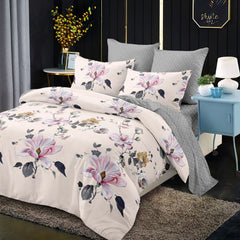 Lenjerie de Pat Bumbac Finet – 6 Piese | Confort ai Eleganta in Dormitorul Tau | COD 0130-CA