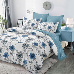 Lenjerie de Pat Bumbac Finet – 6 Piese | Confort ai Eleganta in Dormitorul Tau | COD 0133-CA