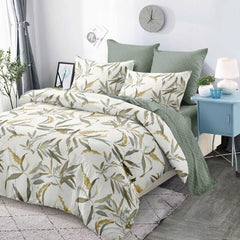 Lenjerie de Pat Bumbac Finet – 6 Piese | Confort ai Eleganta in Dormitorul Tau | COD 0135-CA