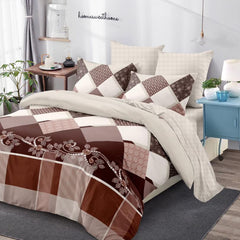 Lenjerie de Pat Bumbac Finet – 6 Piese | Confort ai Eleganta in Dormitorul Tau | COD 0138-CA