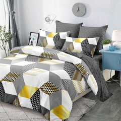 Lenjerie de Pat Bumbac Finet – 6 Piese | Confort ai Eleganta in Dormitorul Tau | COD 0144-CA