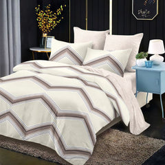 Lenjerie de Pat Bumbac Finet – 6 Piese | Confort ai Eleganta in Dormitorul Tau | COD 0145-CA