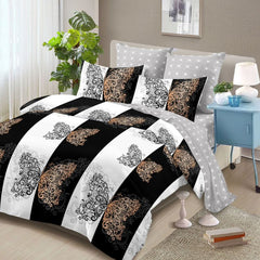 Lenjerie de Pat Bumbac Finet – 6 Piese | Confort ai Eleganta in Dormitorul Tau | COD 0159-CA