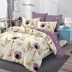 Lenjerie de Pat Bumbac Finet – 6 Piese | Confort ai Eleganta in Dormitorul Tau | COD 0166-CA