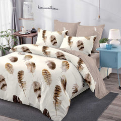 Lenjerie de Pat Bumbac Finet – 6 Piese | Confort ai Eleganta in Dormitorul Tau | COD 0174-CA