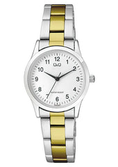 Ceas de femei Q&Q C09A-006PY bicolor