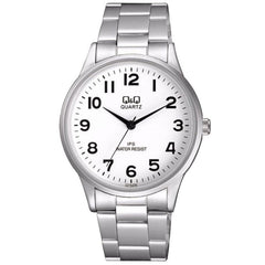 Ceas clasic, Q&Q C214J204Y, barbatesc, argintiu