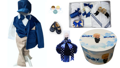 Set botez băieți – Little handsome
