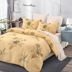 Lenjerie de Pat Bumbac Finet – 6 Piese | Confort ai Eleganta in Dormitorul Tau | COD 0146-CA