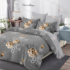 Lenjerie de Pat Bumbac Finet – 6 Piese | Confort ai Eleganta in Dormitorul Tau | COD 0147-CA
