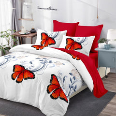 Lenjerie de Pat Bumbac Finet – 6 Piese | Confort ai Eleganta in Dormitorul Tau | COD 0148-CA