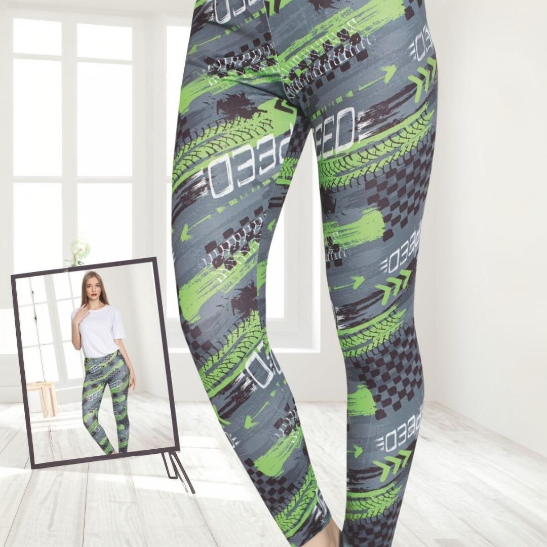 Colanti dama – Model cu imprimeu trendy si material elastic, Cod: 0149-PM