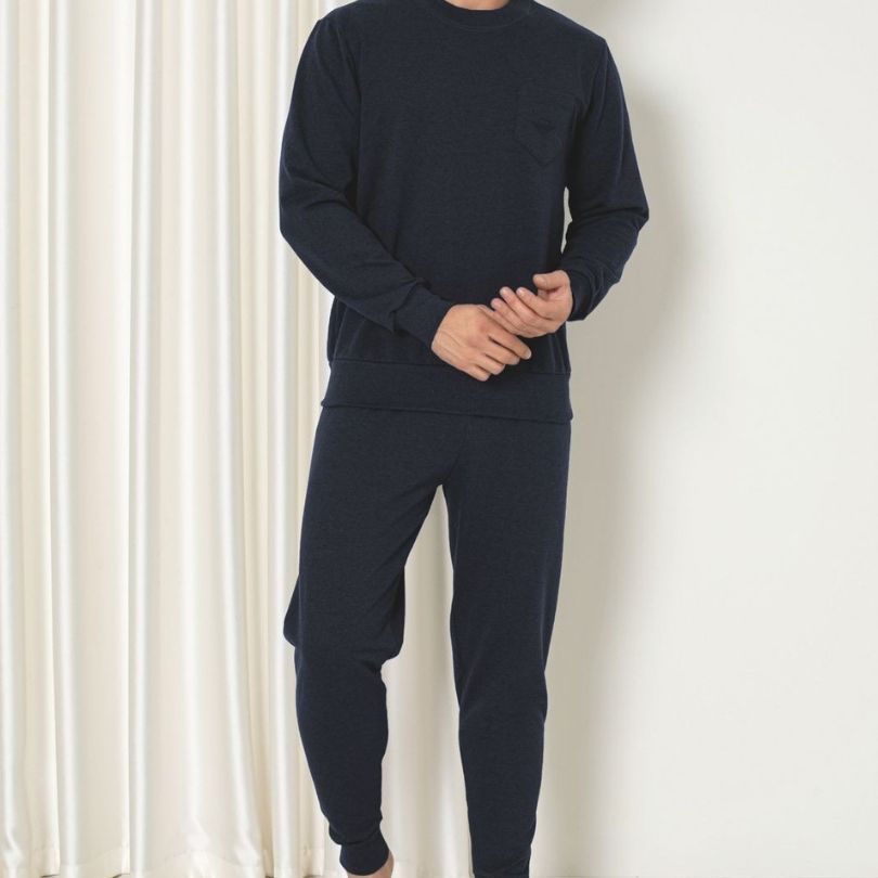 Compleu barbati confort si stil casual bumbac 60%, 40% poliester  –  | COD 8546-PM