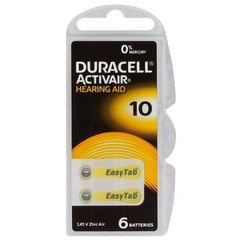 Set baterii auditive Duracell 10