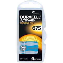 Set baterii auditive Duracell 675