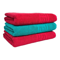 Set 3 Prosoape Baie , Bumbac 100%, 500g/m², Greek