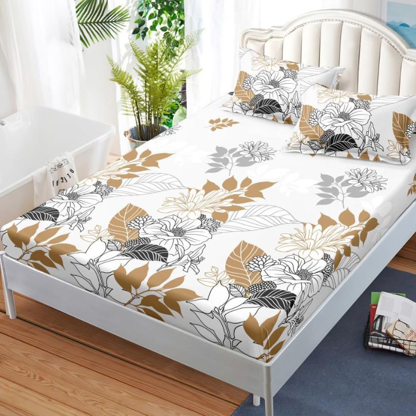 Husa de Pat cu Elastic 3 Piese Finet – Confort și Eleganță în Dormitor , COD: 2050-SI