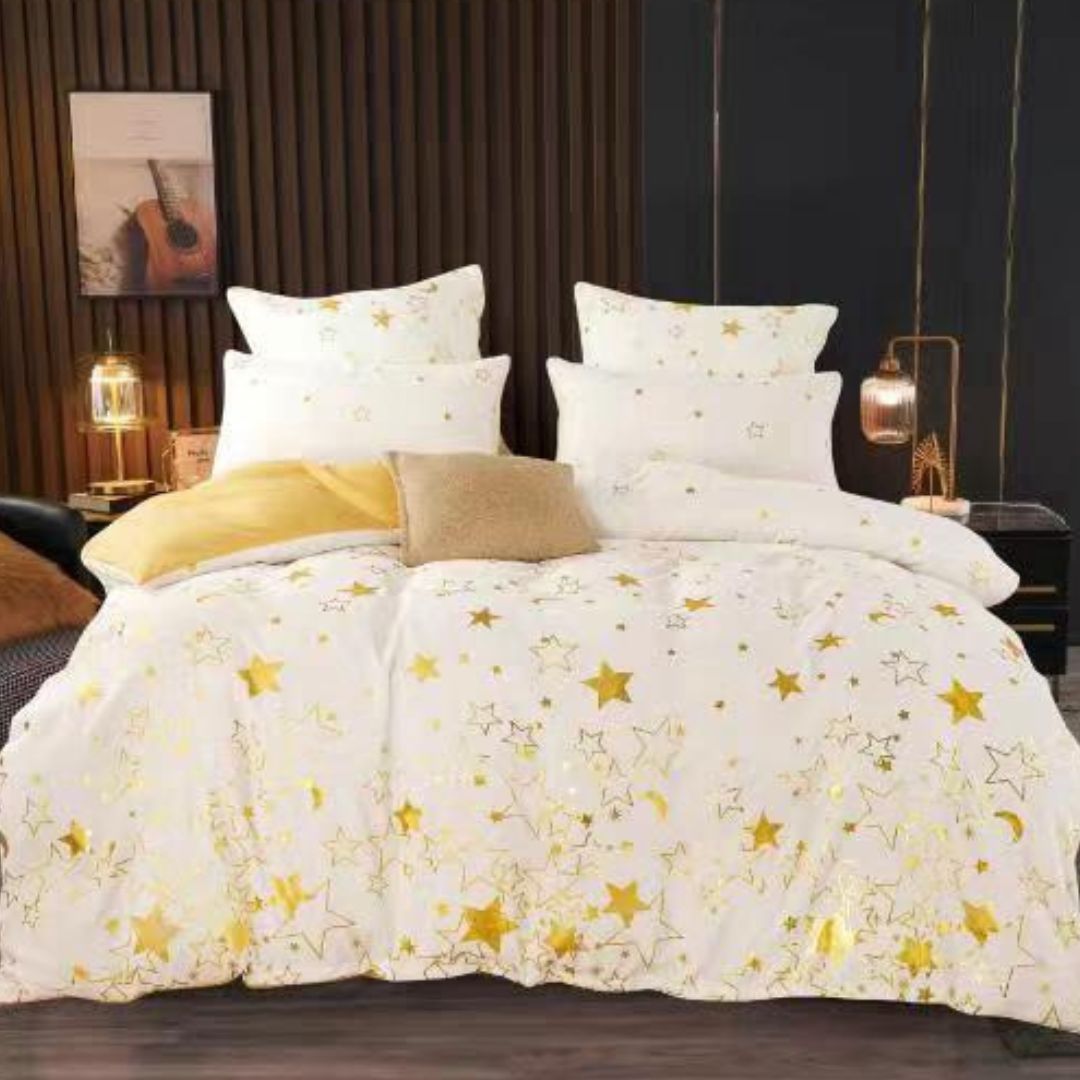 Lenjerie de pat bumbac finet premium – 6 piese | 0089-A