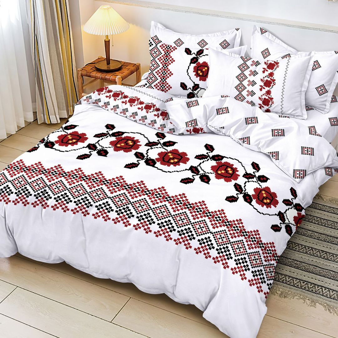 Lenjerie de pat bumbac finet – 6 piese | 0115-SE
