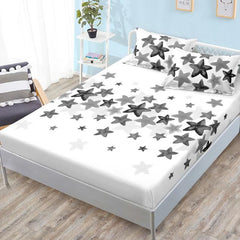 Husa de Pat cu Elastic 3 Piese Finet – Confort și Eleganță în Dormitor , COD: 2048-SI
