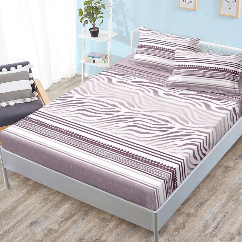 Husa de Pat cu Elastic 3 Piese Finet – Confort și Eleganță în Dormitor , COD: 2047-SI