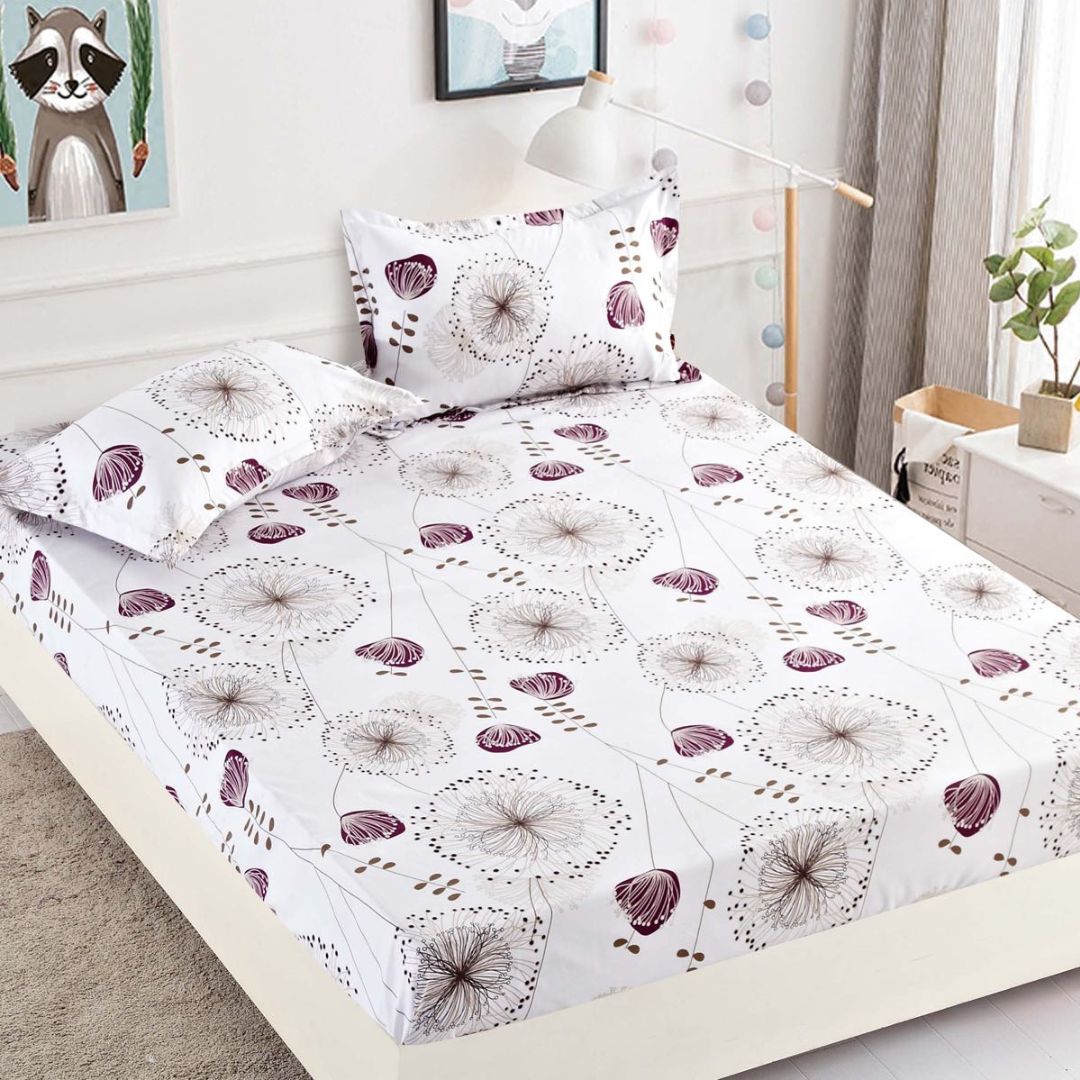 Husa de pat bumbac finet 1 persoana – 3 piese | 0622-J