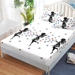 Husa de Pat cu Elastic 3 Piese Finet – Confort și Eleganță în Dormitor , COD: 2045-SI