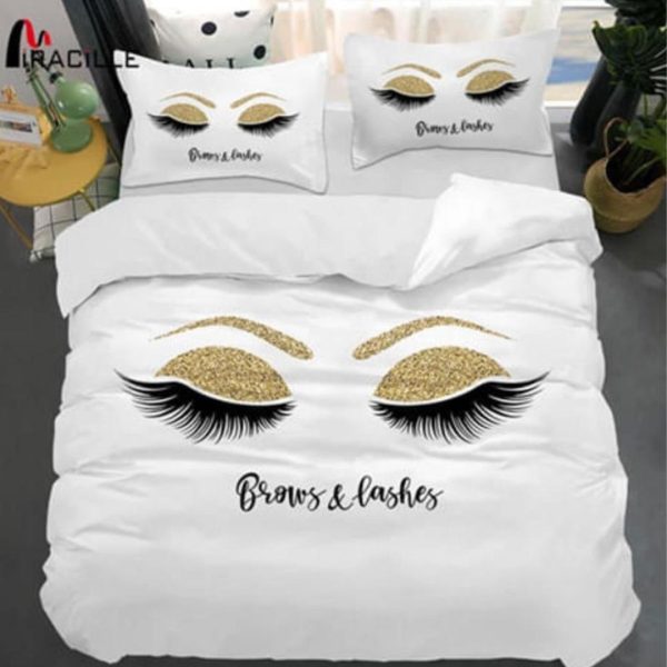 Lenjerie de pat bumbac finet – 6 piese | 0016-AT