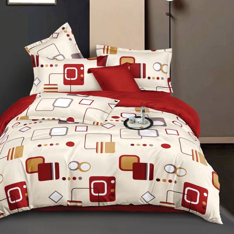 Lenjerie de Pat Bumbac Finet – 6 Piese | Confort si Eleganta in Dormitorul Tau | COD 0260-SE
