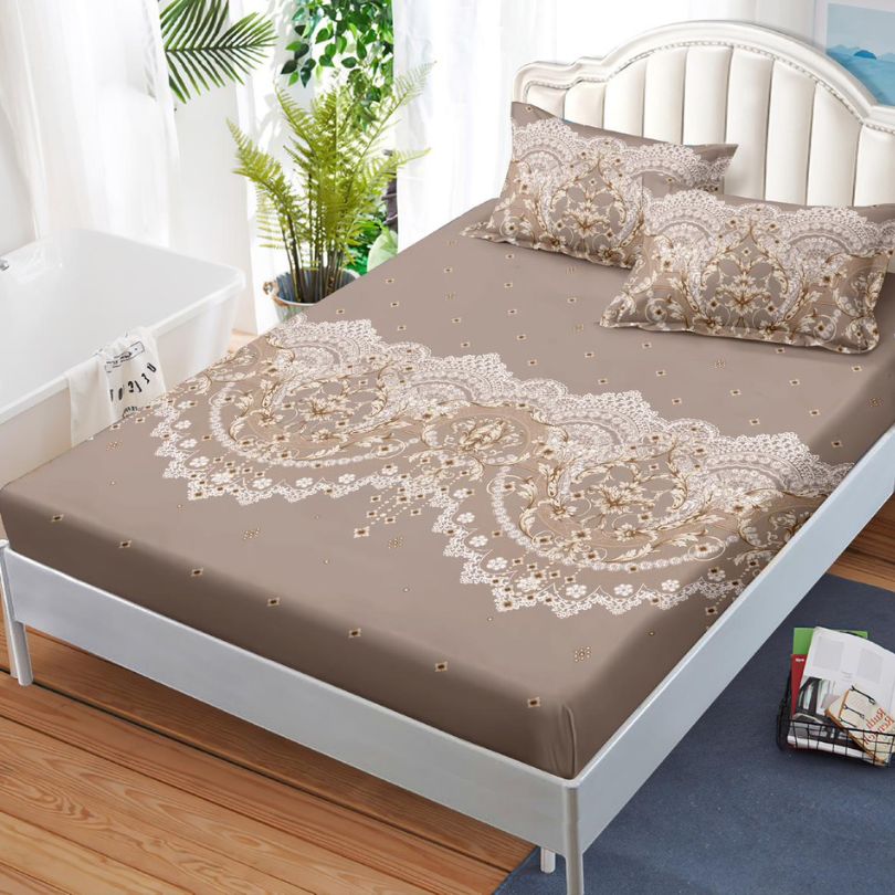 Husa de Pat cu Elastic 3 Piese Finet – Confort și Eleganță în Dormitor , COD: 2036-SI